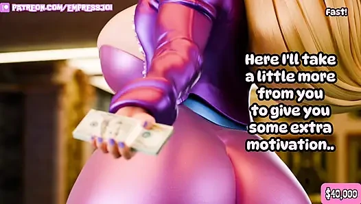 Femdom Hentai JOI: Drained & Ruined by Queen Pacifica