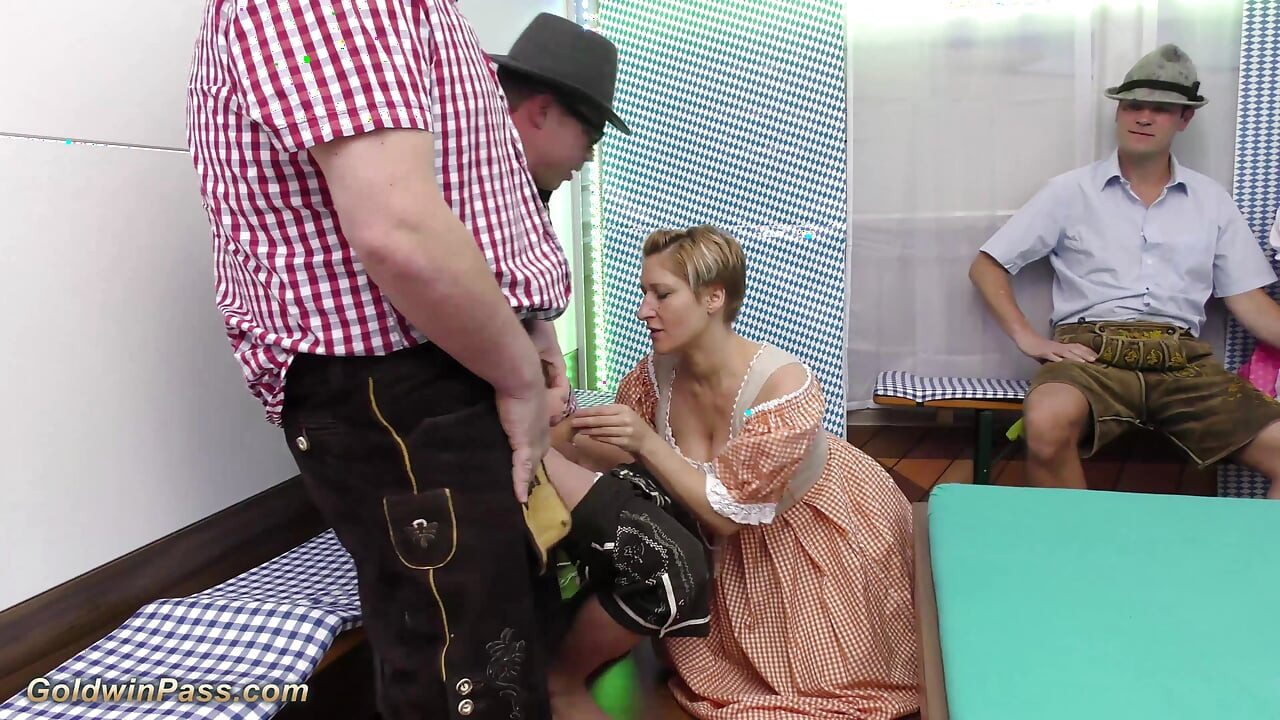 Oktoberfest groupsex fuck party