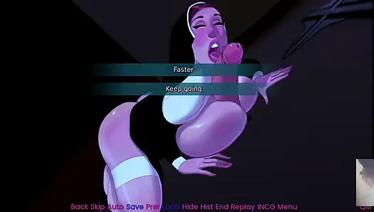 HEILIGE NONNE, OBWOHL ICH JEMAND ANDERES BIN UND HAT MICH DURCH GLORYHOLE GEFICKT!