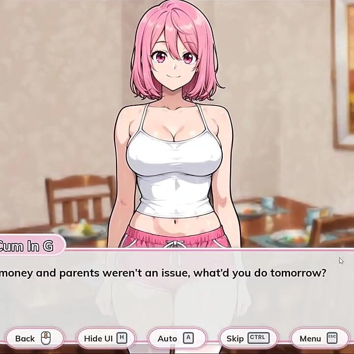 Alone with My Stepsister [ Taboo Hentai Game ] Ep.1 Seeing His Stepsis Panties Made Him Hard Right Away!
