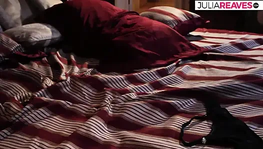 Babe strokes clit as lover fucks her tight pussy deep