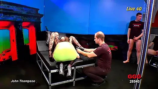 Ggg John Thompson - Elisa Ve Viktoria Wild Canlı Grup Seks Partisi