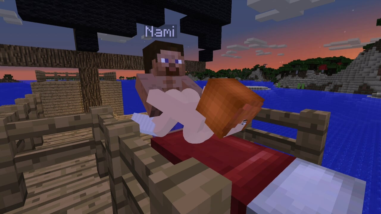 Minecraft Jenny Mod Fapcraft - Nami is horny and has some nice tits and ass!