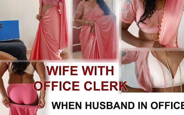 Wife with Office Clerk - Husband in Office - 1