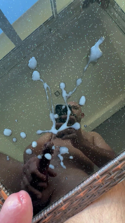 White sticky load on Airbnb table before checkout