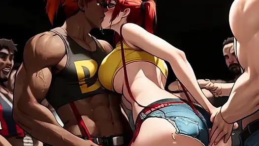 Redhead Misty Puts Down The Pokemon Balls & Picks Up BBC