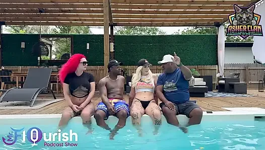 Mrflourish Podcast mit Gast Roxi Keogh, Gigi Patsy und Datjguy in Florida