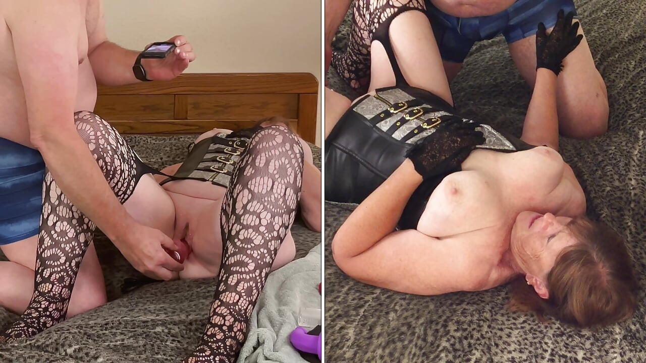 Granny Carmen's Dildo Fucking, Cock Sucking Cum In Mouth Blowjob 81125CAMS26M