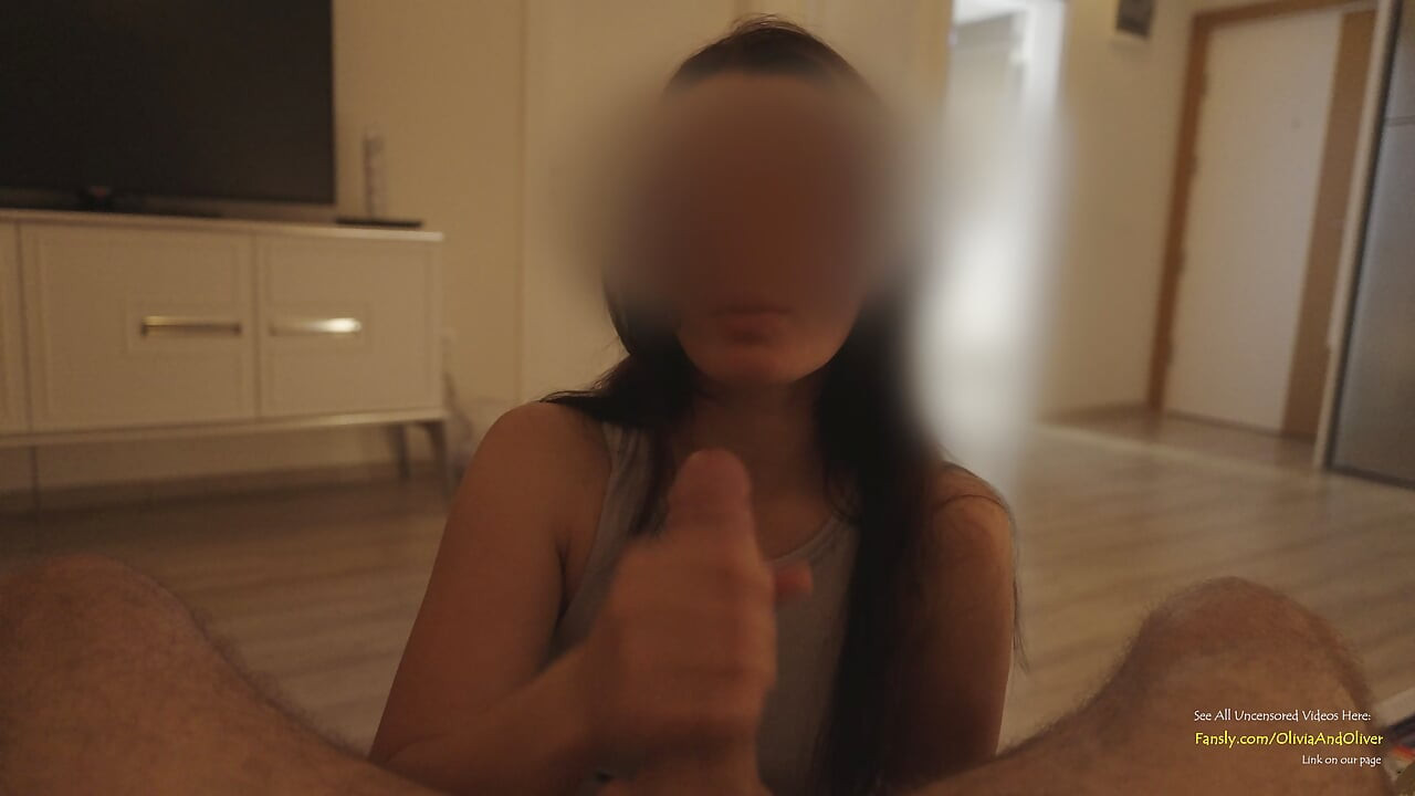 Brunette Gives Perfect Head and Swallows His Hot Cum
