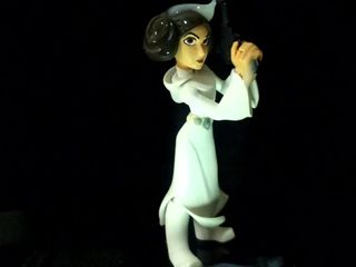 Принцесса Leia в бесконечной фигуре, мягкое видео