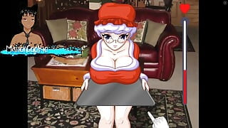 Mrs. Santa's Helpers - A hot threesome with elfs and a sexy Mrs. Claus