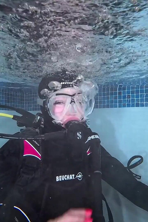 Bubble Tease: Underwater JOI in Full Scuba Gear