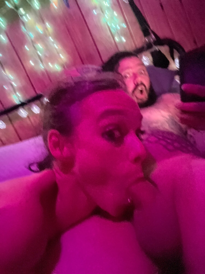 Horney wife loved cock in her mouth