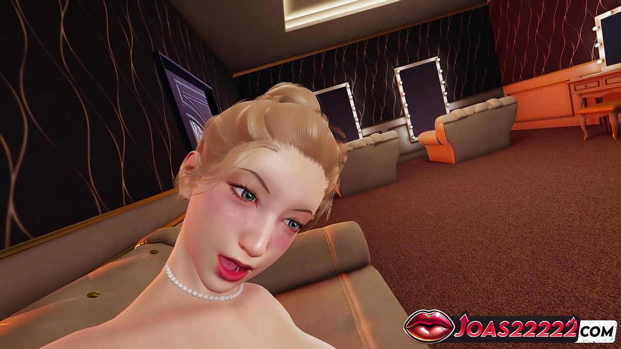 Принцесса Mia в 3D хентай - опыт поцелуев и мастурбации соблазнения киски, траха пальцами на диване, и двойные дырки-вибраторы