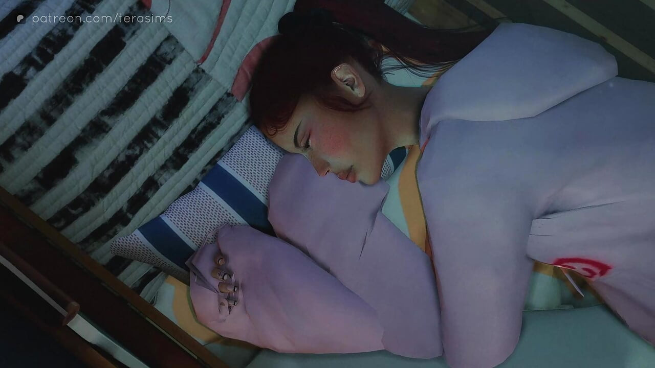 Taking my step-daughter's slutty bestfriend on the desk - The sims 4