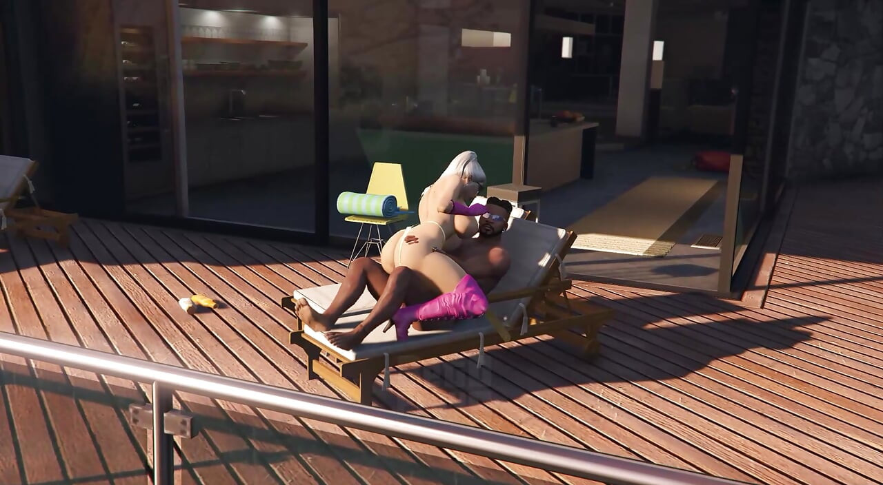 GTA V Franklin Clinton x Premium Pink Boots Lady (3D Animation) (FULL)