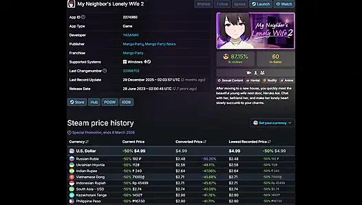 Wir haben eine neue Menge würziger Spiele!