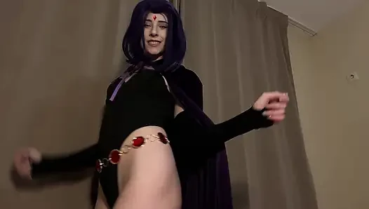 Raven genç titans pixie - karanlık oda baştan çıkarma dansı