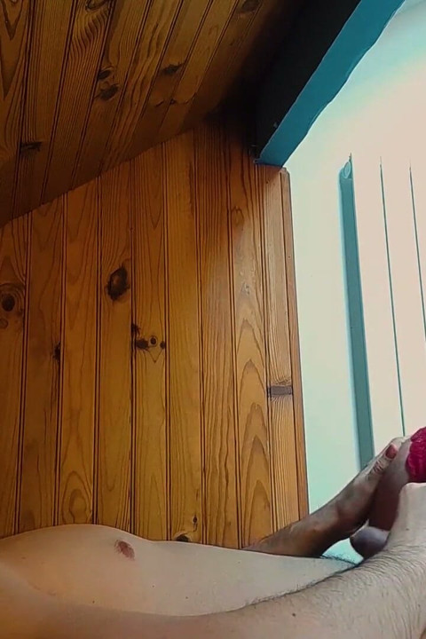 Real BDSM Slave, Spanked and Intensely Teased by Master Mk
