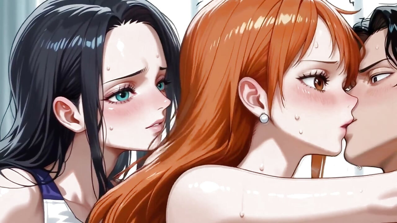 Nami, Robin X 에이스 (Ffm) Op