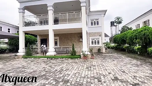 The Gardener with the Giant African Cock