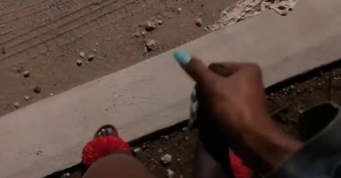 shemale cum in public
