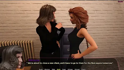 Haley Story #5 - Johannes tried to play with Haley's pussy