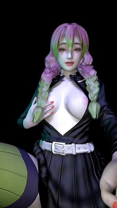 Mitsuri Kanroji Cosplay Dance Sex Pov