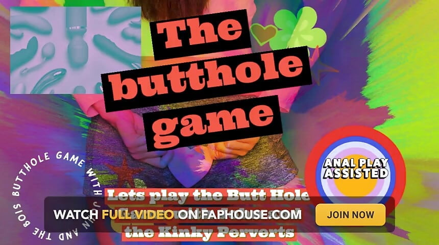 Vamos jogar o jogo do buraco da bunda com John e os Pervertidos Pervertidos