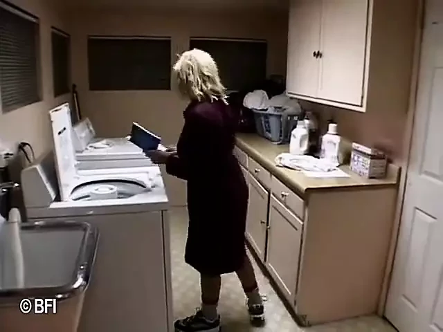 Mature blonde uses teen for her pleasure