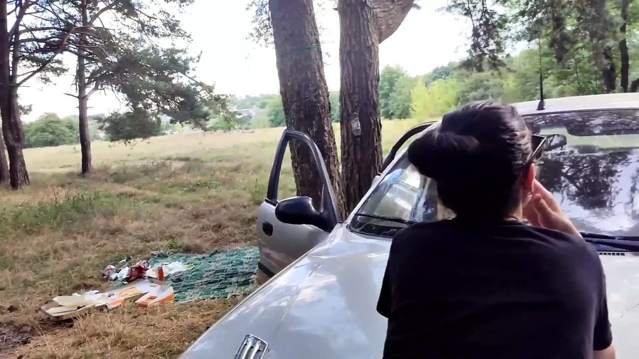 Sex Near a Car in an Outdoor Place