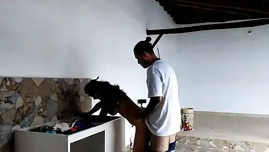 I Fuck the Maid While She Washes