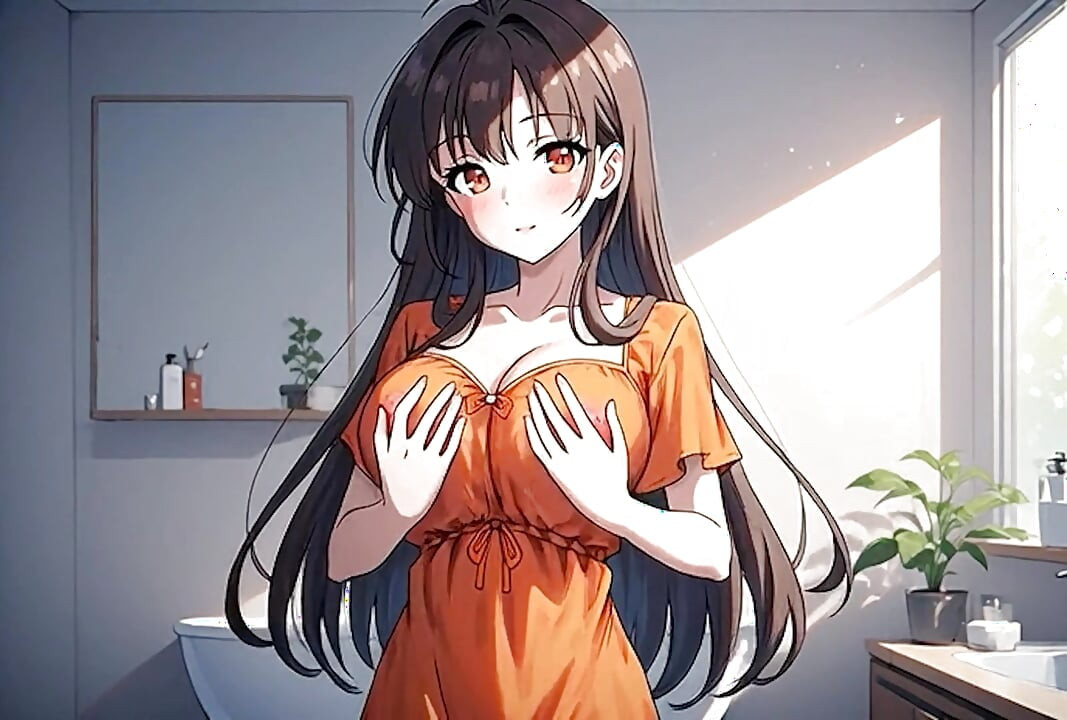 AI genererade tecknad innehåll, ocensurerad video av 18 år gammal animeflicka, 3D Porrtecknad film på närbild av Kiidzy Animerar
