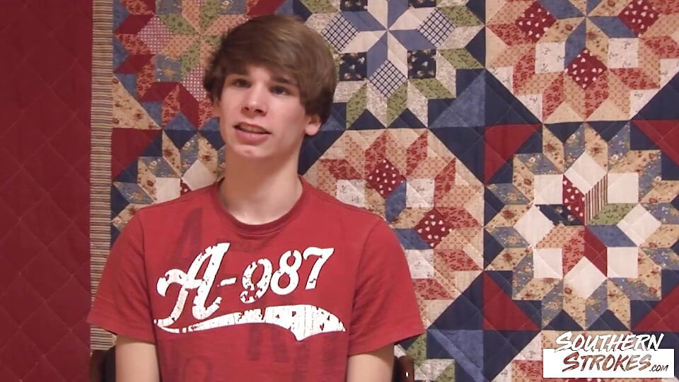 SOUTHERNSTROKES Skinny Amateur Dalton Masturbates Solo