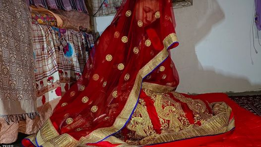 Suhagraat wali chudai - huwelijksnachtromance, pas getrouwd stel heeft seks