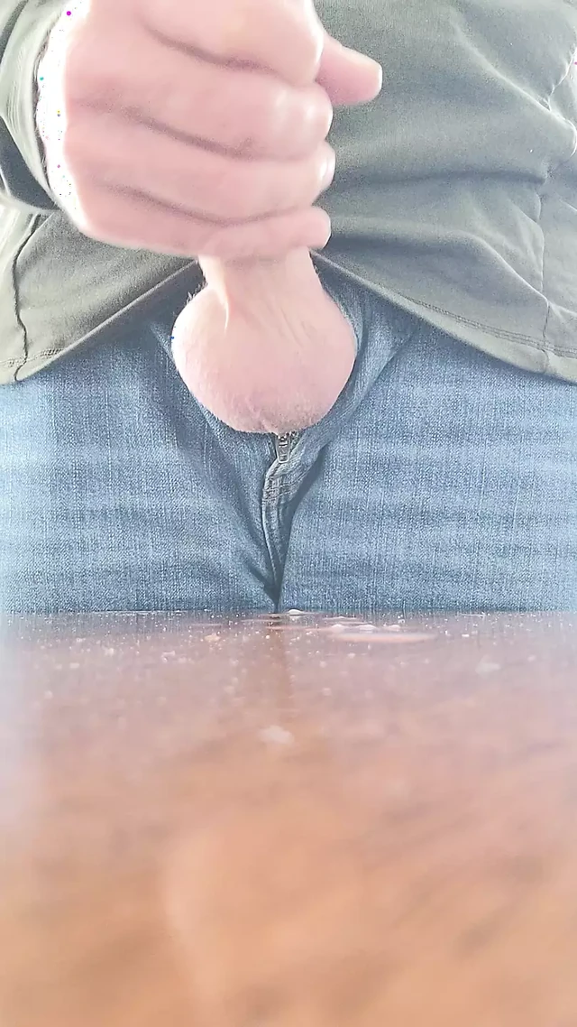 Mature Daddy Double Fisted Cumshot