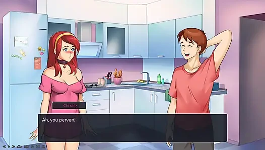 Christie steckt in einer waschmaschine fest - Milfs Plaza Christie sexszenen-gameplay teil 1