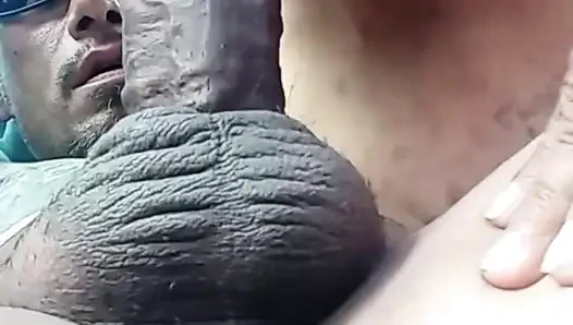 Xraquelx - cewek semok latina lagi asik nyepong kontol - close up