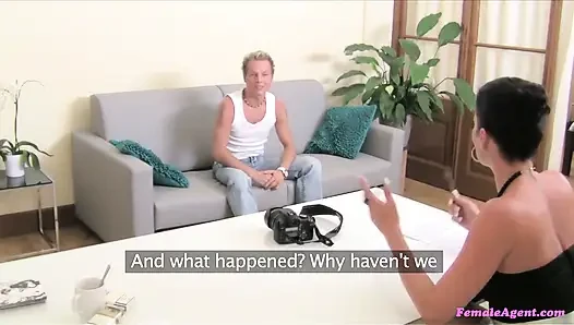 Female Agent - Punk Rocker Fucks Agent's Pussy Hard and Leaves Cum on Her Ass