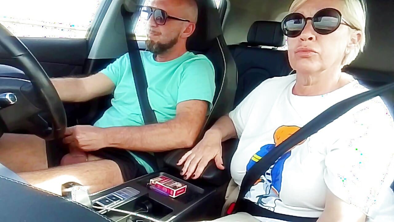 Family car ride with stepmom