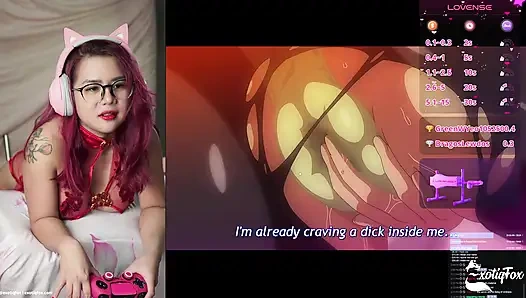 I CANT STOP MOANING WHILE WATCHING JOSHI LUCK HENTAI ON MY FUCK MACHINE