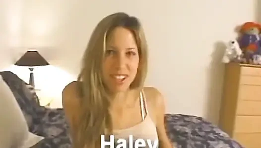 Haley Plays with Her Pussy While Sucking Dick