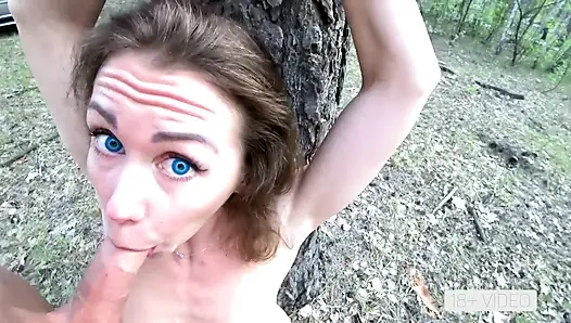 Ormanda inanılmaz açık havada götten ağza sikiş mia bandini