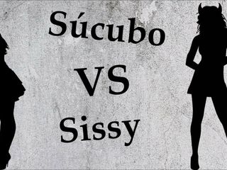Spanische Wichsanleitung, anal Sissy gegen Sucubo.
