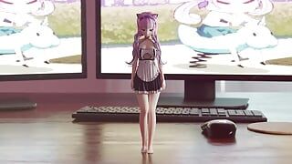 MMD R-18アニメの女の子のセクシーなダンス(クリップ106)