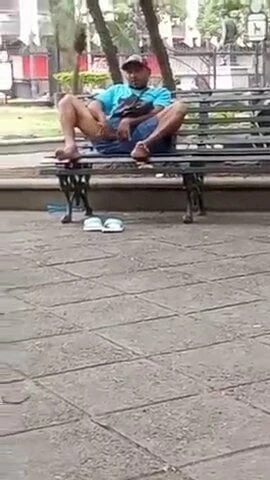 en el parque