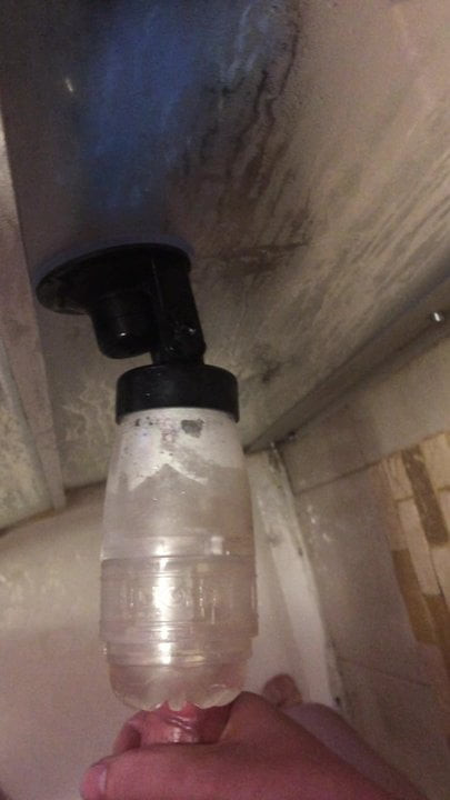 Fleshlight shower fuck