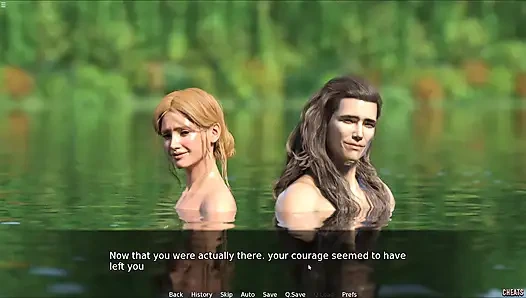 Step Sister Having Fun With Stepbro In The Lake Water