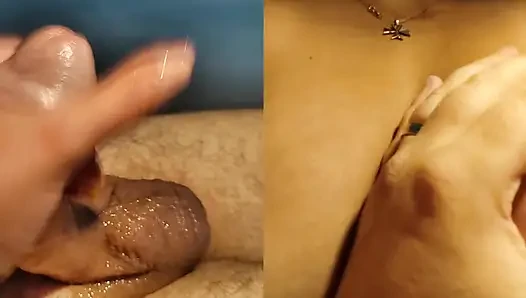 Yeni yakın çekim format videosu! Üvey kız kardeşim penisimi sıvazlarken toch genç mükemmel göğüsler. Büyük boşalma