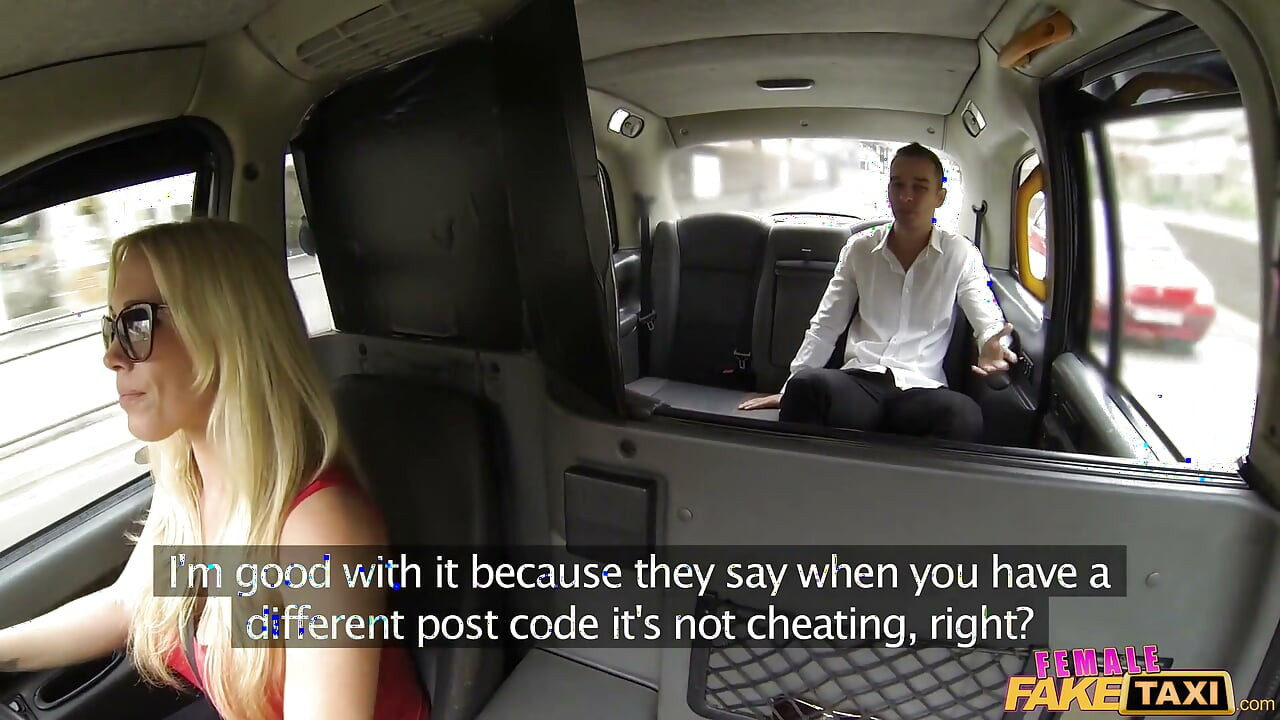 Female Fake Taxi - Taxi Driver Trades a London Tour for a Random Tourist's Hard Backbench Pounding